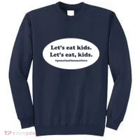 Let's Eat Kids Punctuation Matter Sweatshirt thumb 0