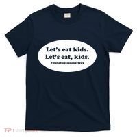 Let's Eat Kids Punctuation Matter T-Shirt thumb 0
