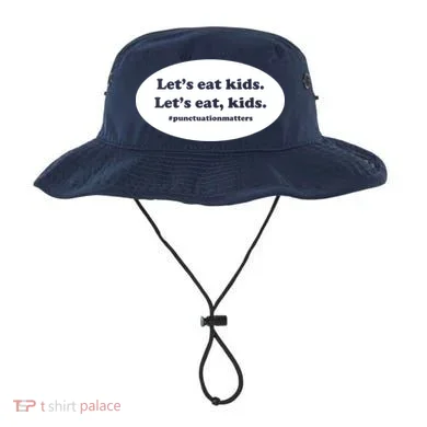 Let's Eat Kids Punctuation Matter Bucket Hat