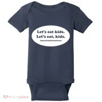 Let's Eat Kids Punctuation Matter Baby Bodysuit thumb 0