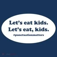Let's Eat Kids Punctuation Matter Tank Top thumb 6