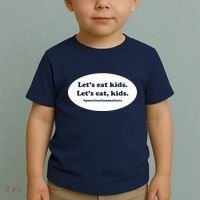 Let's Eat Kids Punctuation Matter Toddler T-Shirt thumb 2