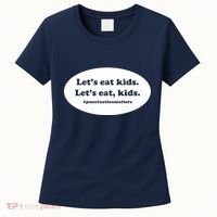 Let's Eat Kids Punctuation Matter Women's T-Shirt thumb 0