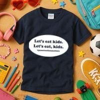 Let's Eat Kids Punctuation Matter Kids T-Shirt thumb 3