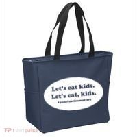 Let's Eat Kids Punctuation Matter Tote Bag thumb 2