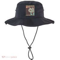 Let's Eat Trash And Get Hit By A Car Opossum Bucket Hat thumb 0