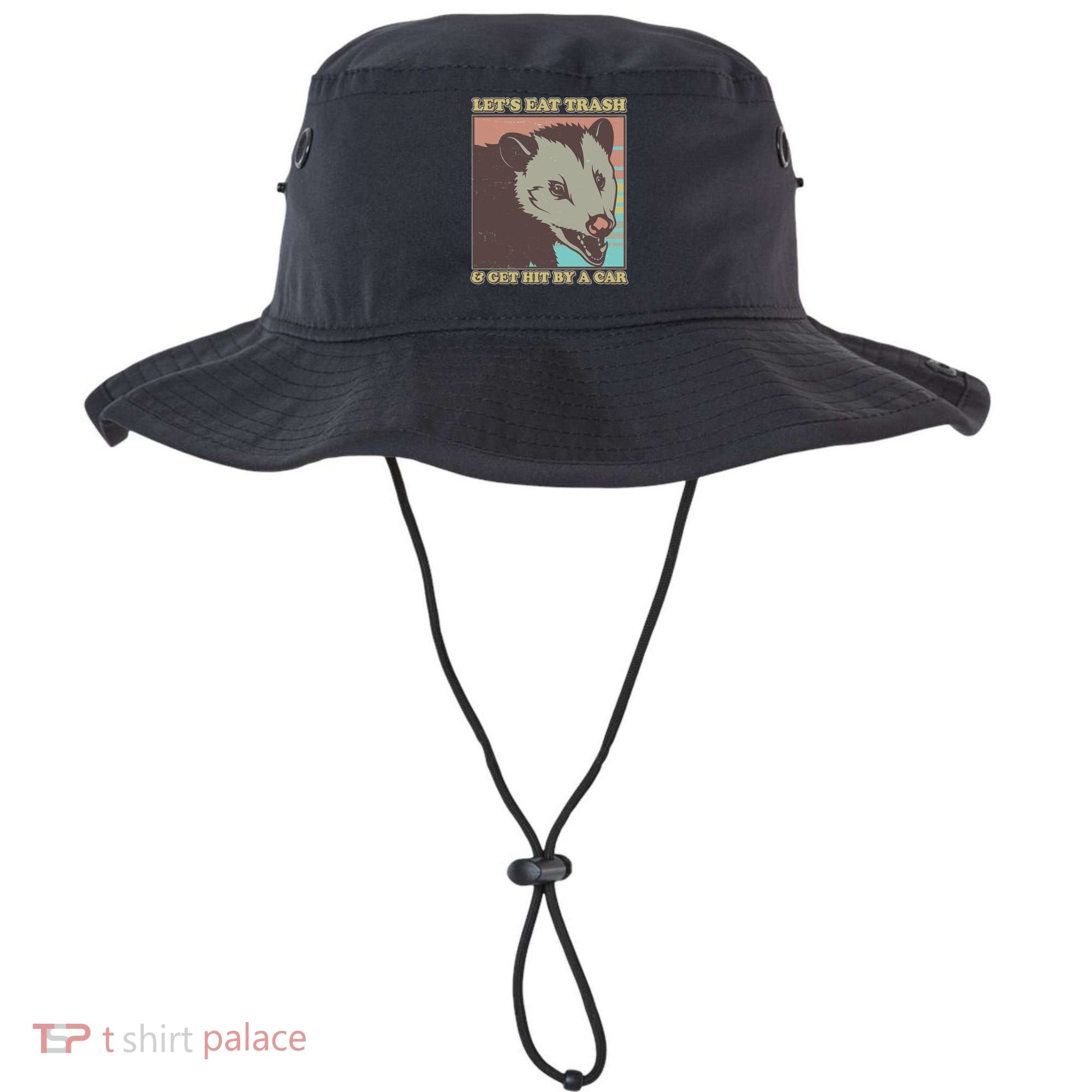 Let's Eat Trash And Get Hit By A Car Opossum Bucket Hat