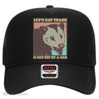 Let's Eat Trash And Get Hit By A Car Opossum Hat thumb 0