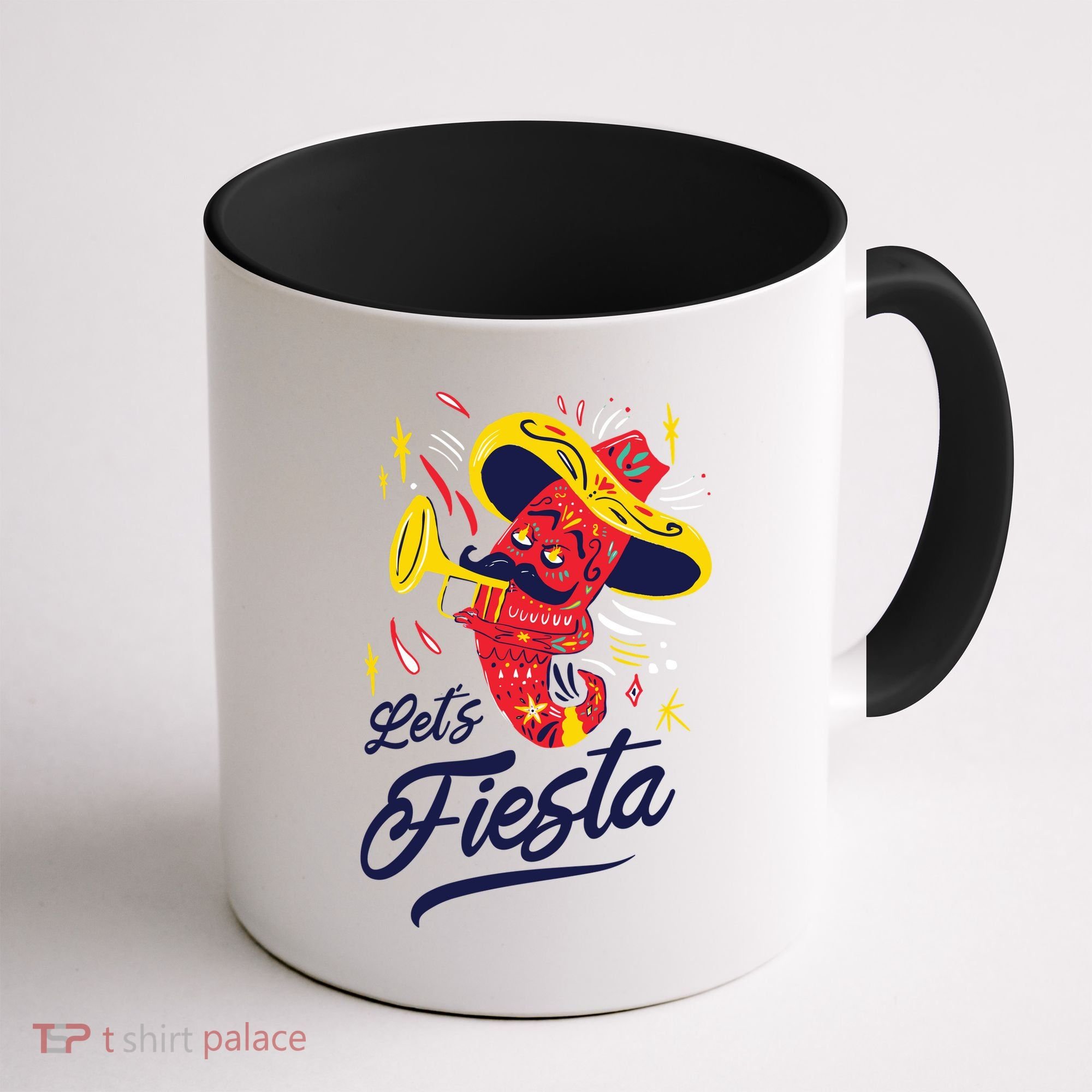 Let's Fiesta Chili Pepper Coffee Mug