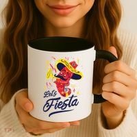 Let's Fiesta Chili Pepper Coffee Mug thumb 3