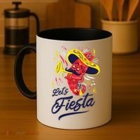 Let's Fiesta Chili Pepper Coffee Mug thumb 4