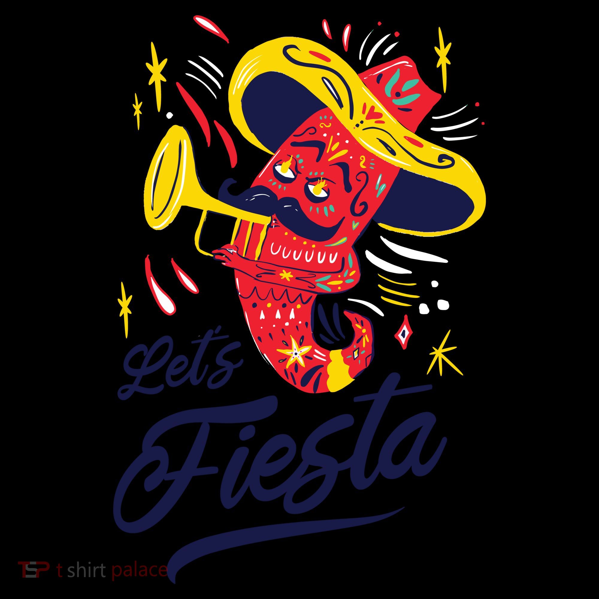 Let's Fiesta Chili Pepper Coffee Mug