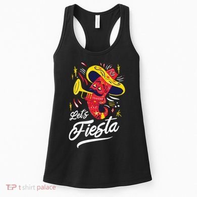 Let's Fiesta Chili Pepper Women's Tank Top