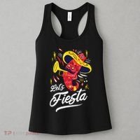Let's Fiesta Chili Pepper Women's Tank Top thumb 3