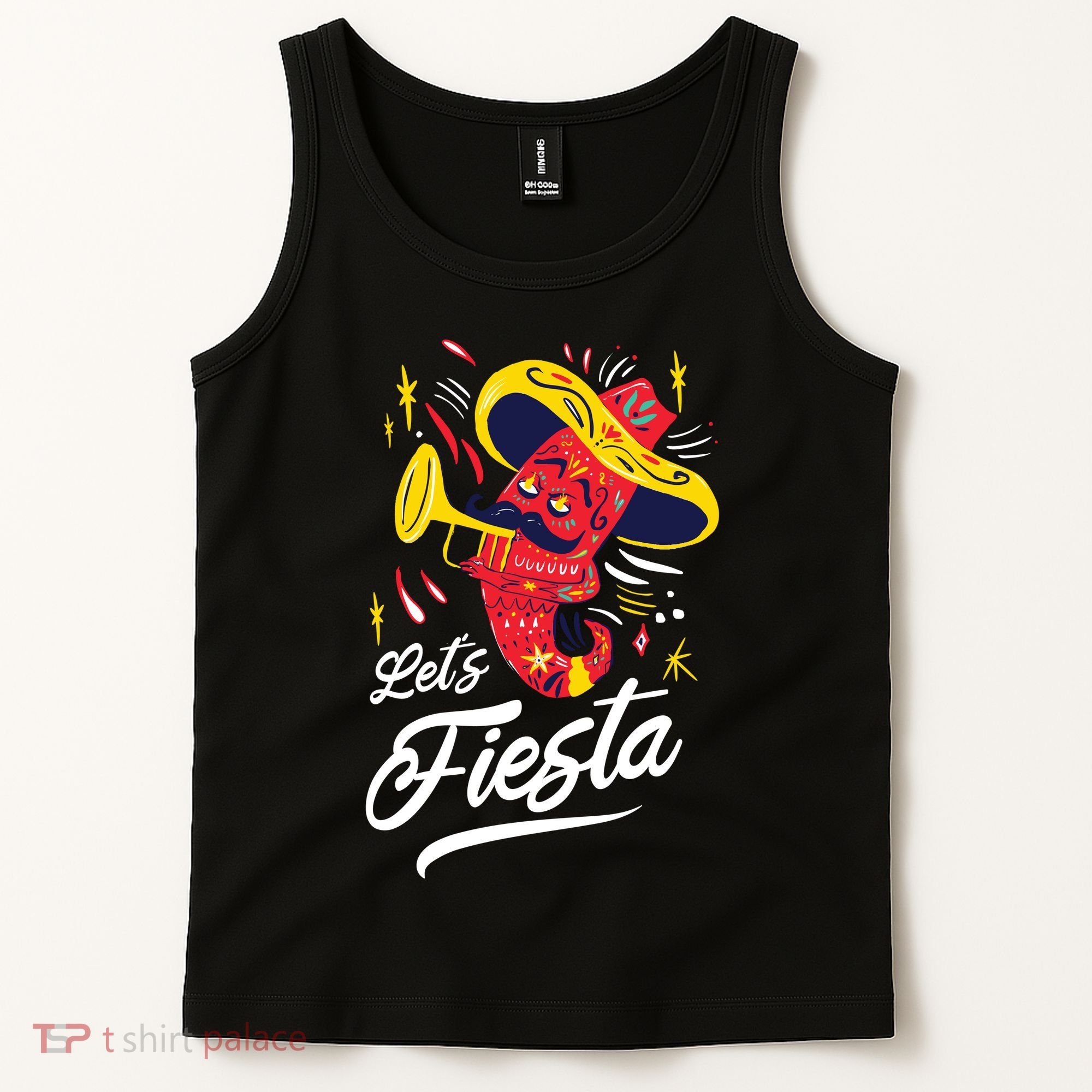 Let's Fiesta Chili Pepper Tank Top