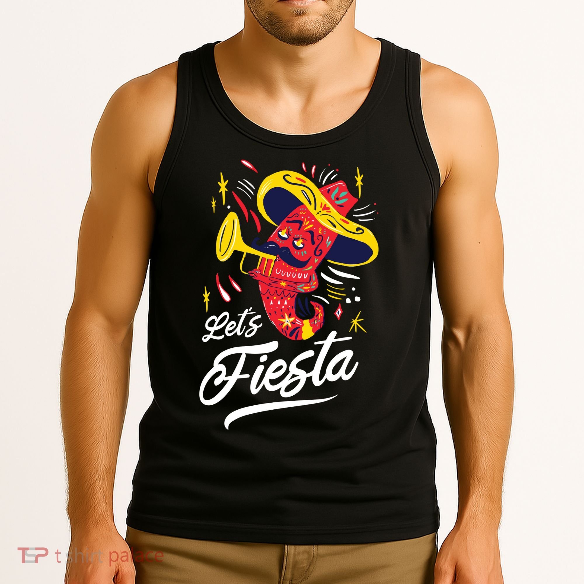 Let's Fiesta Chili Pepper Tank Top