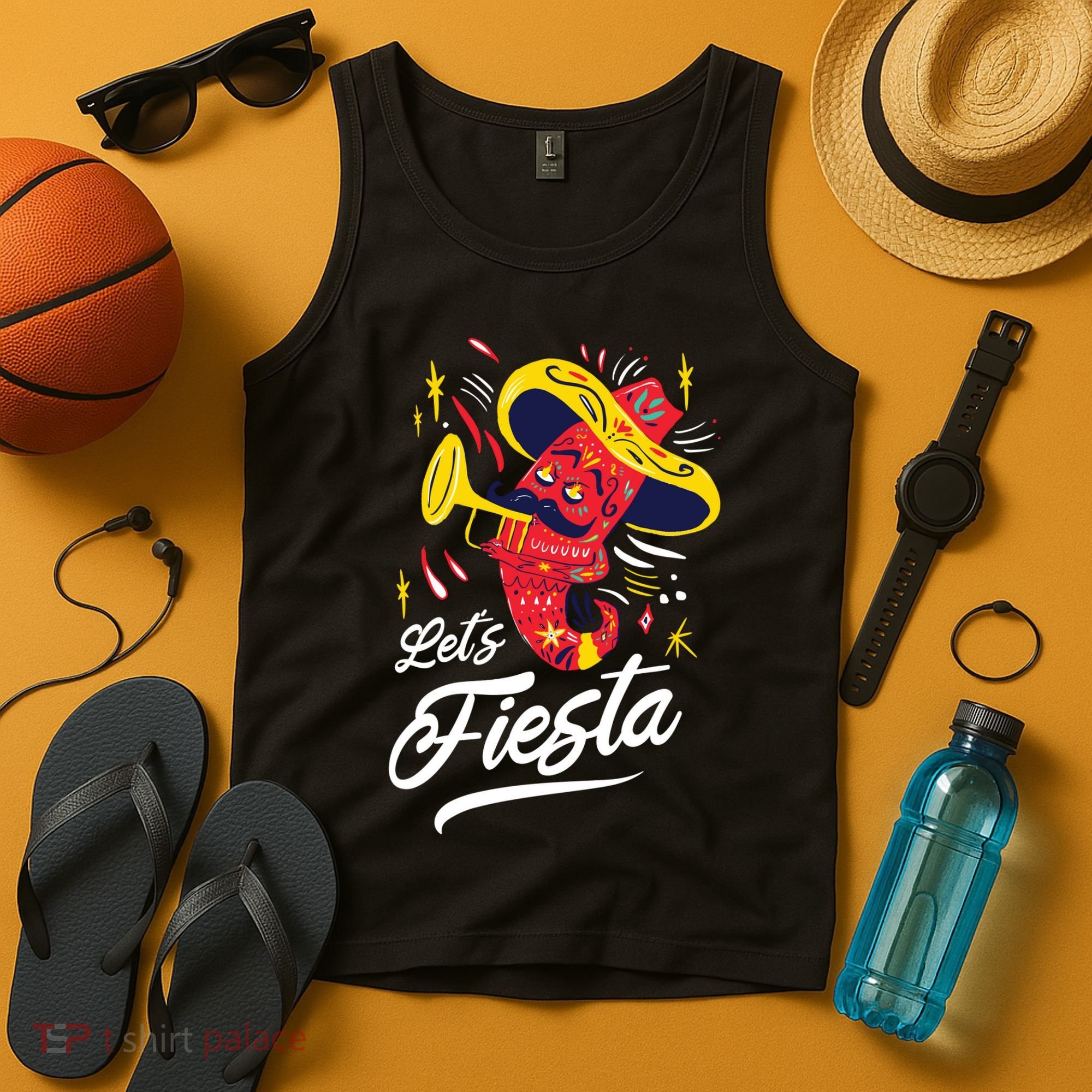 Let's Fiesta Chili Pepper Tank Top