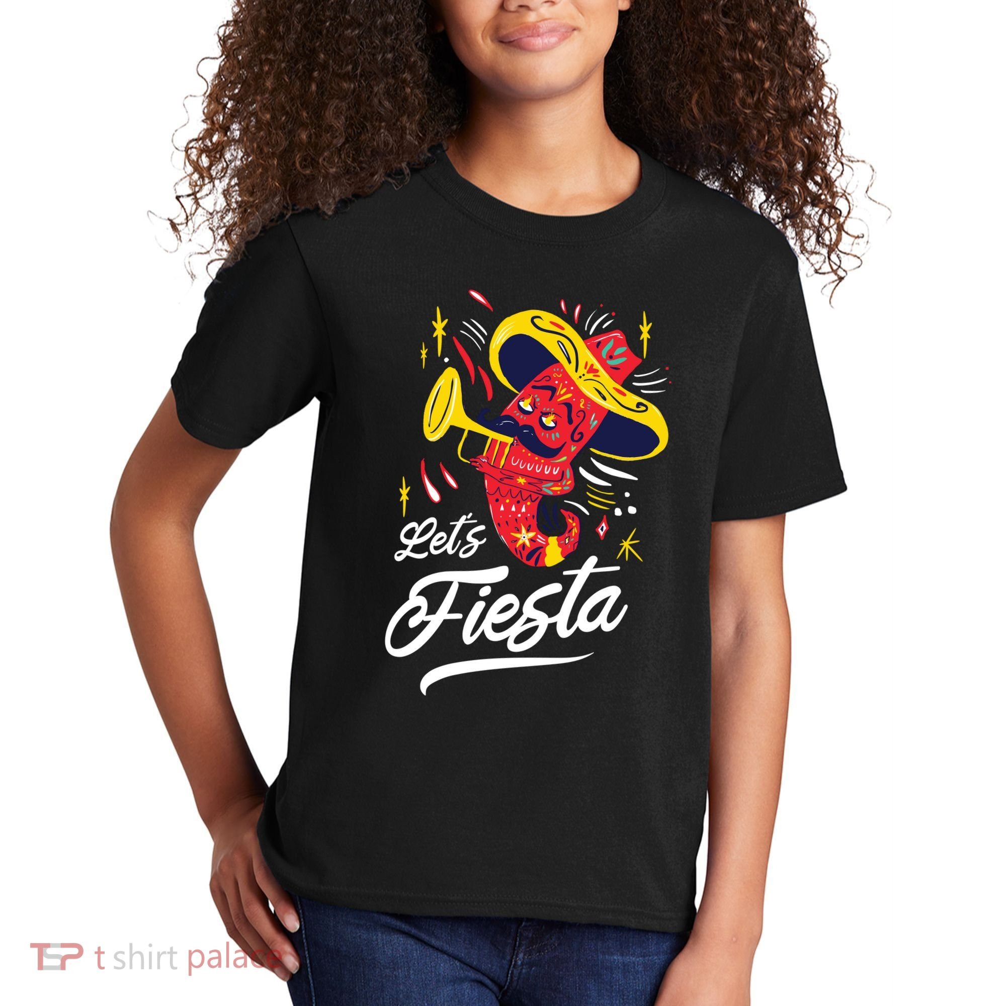 Let's Fiesta Chili Pepper Kids T-Shirt