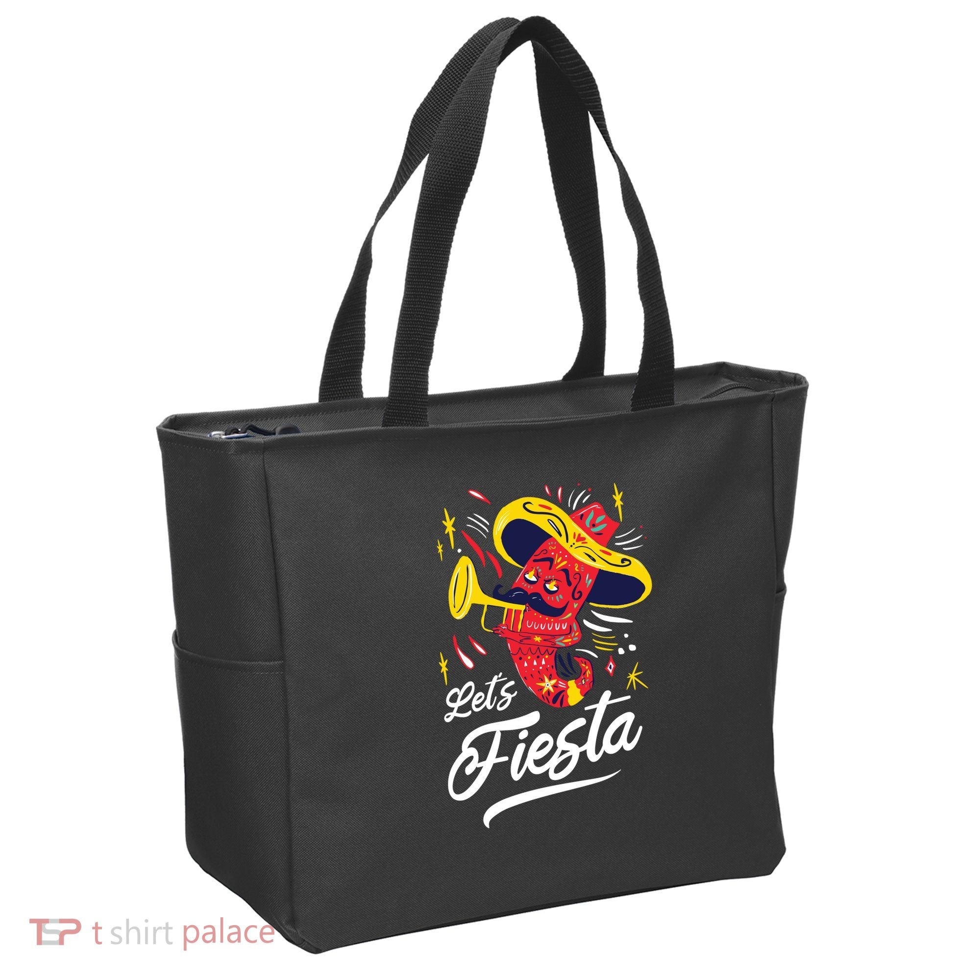 Let's Fiesta Chili Pepper Tote Bag
