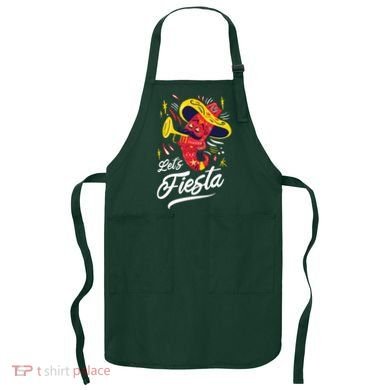 Let's Fiesta Chili Pepper Apron
