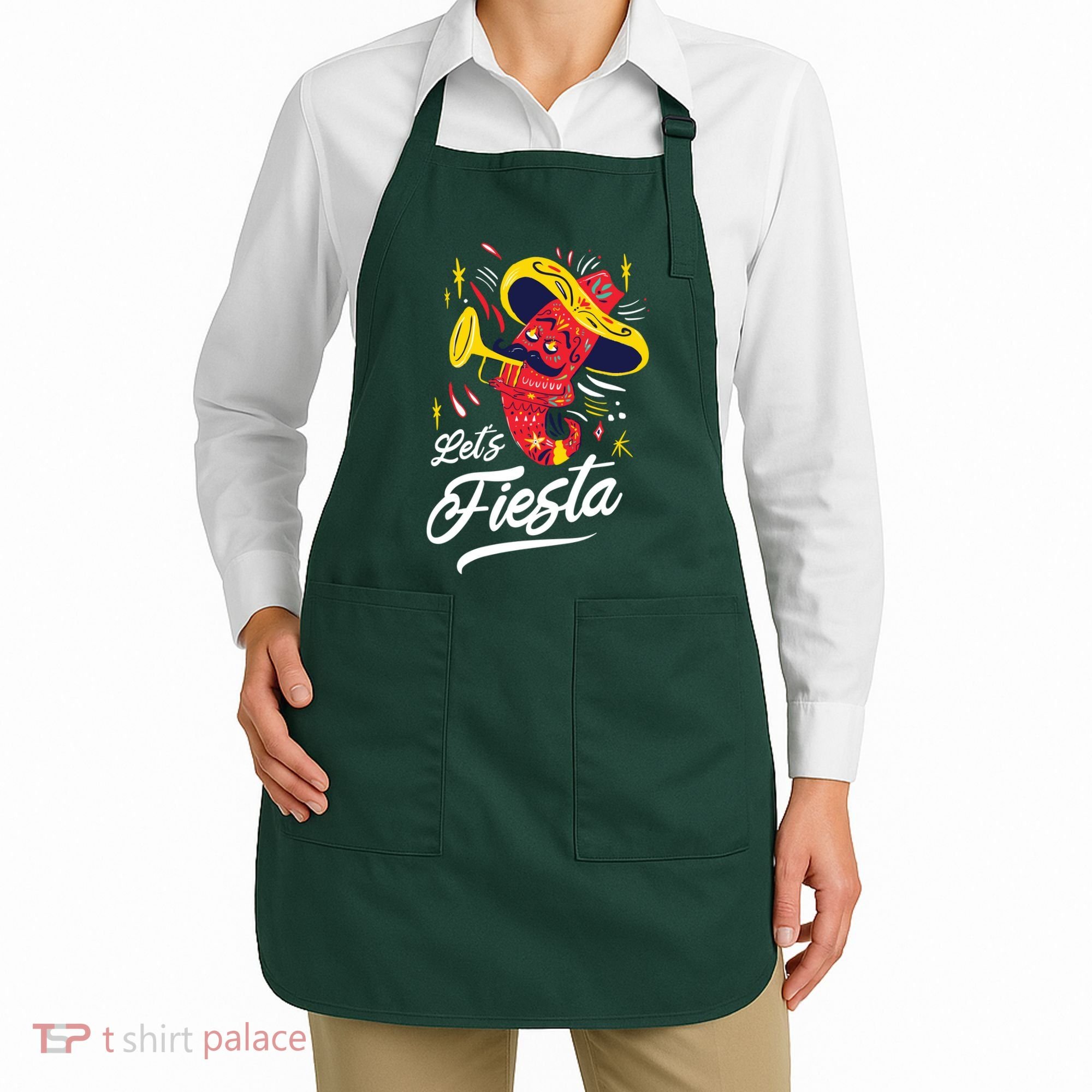 Let's Fiesta Chili Pepper Apron