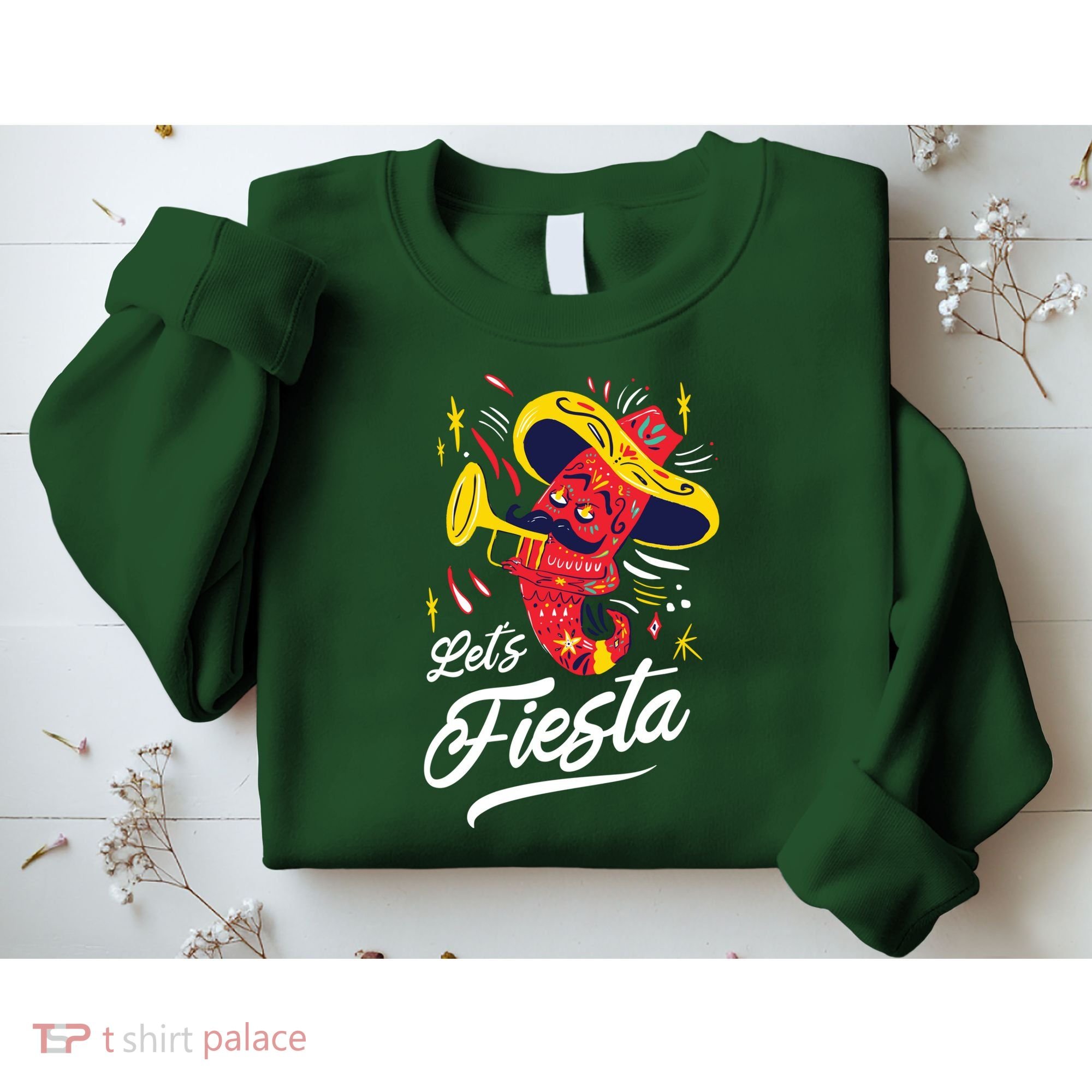 Let's Fiesta Chili Pepper Sweatshirt