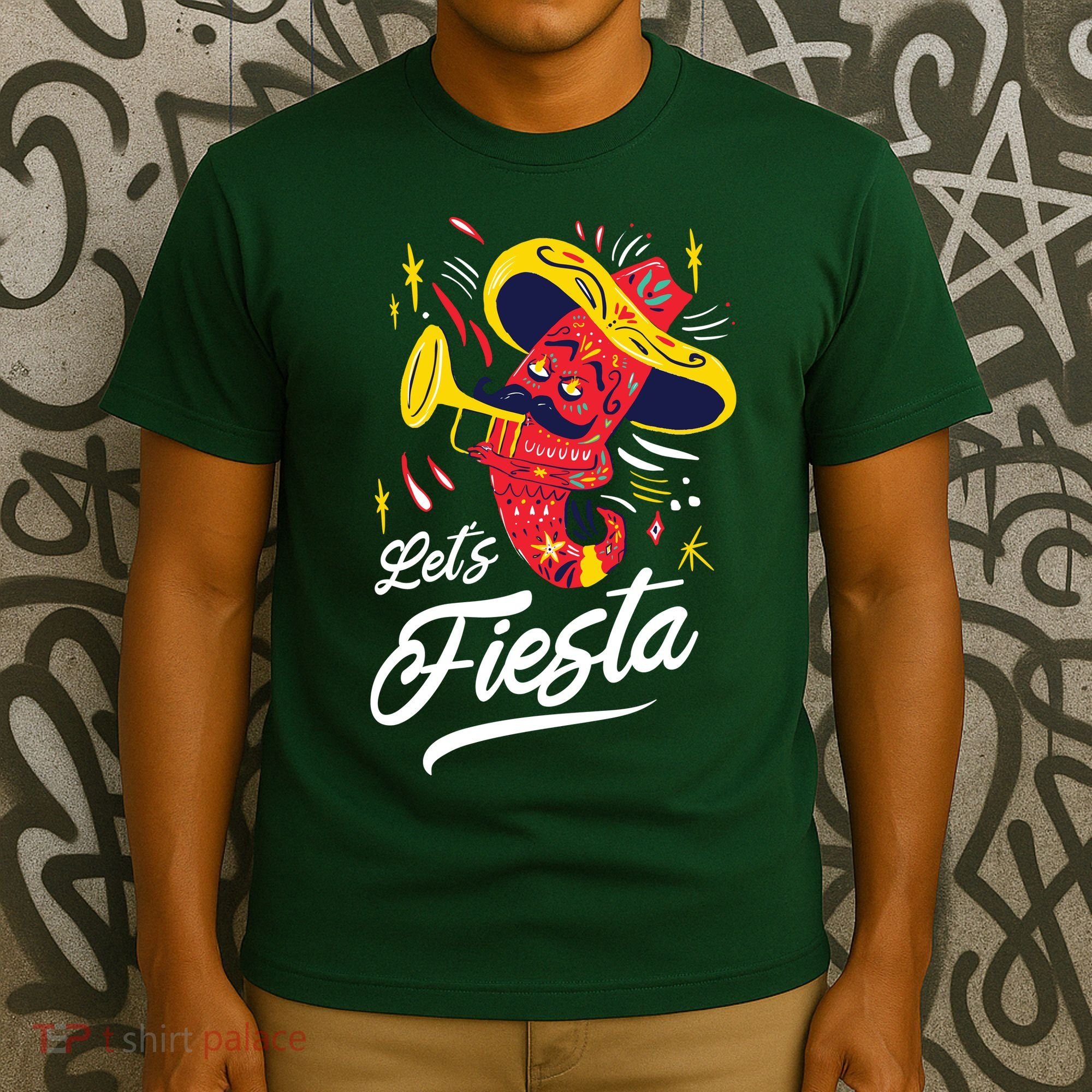 Let's Fiesta Chili Pepper T-Shirt