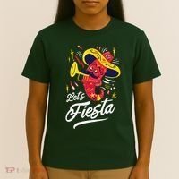 Let's Fiesta Chili Pepper T-Shirt thumb 4