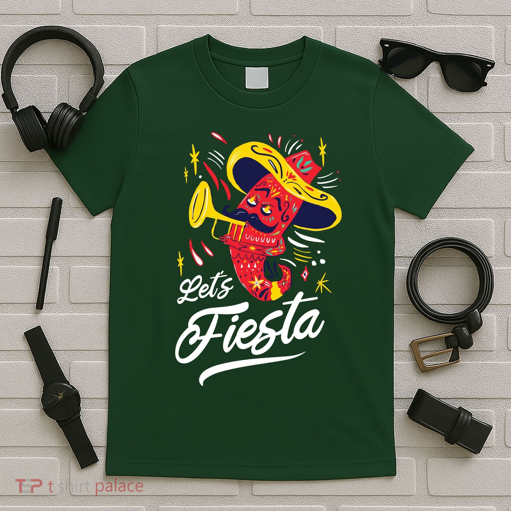 Let's Fiesta Chili Pepper T-Shirt