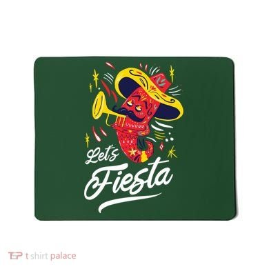 Let's Fiesta Chili Pepper Mousepad