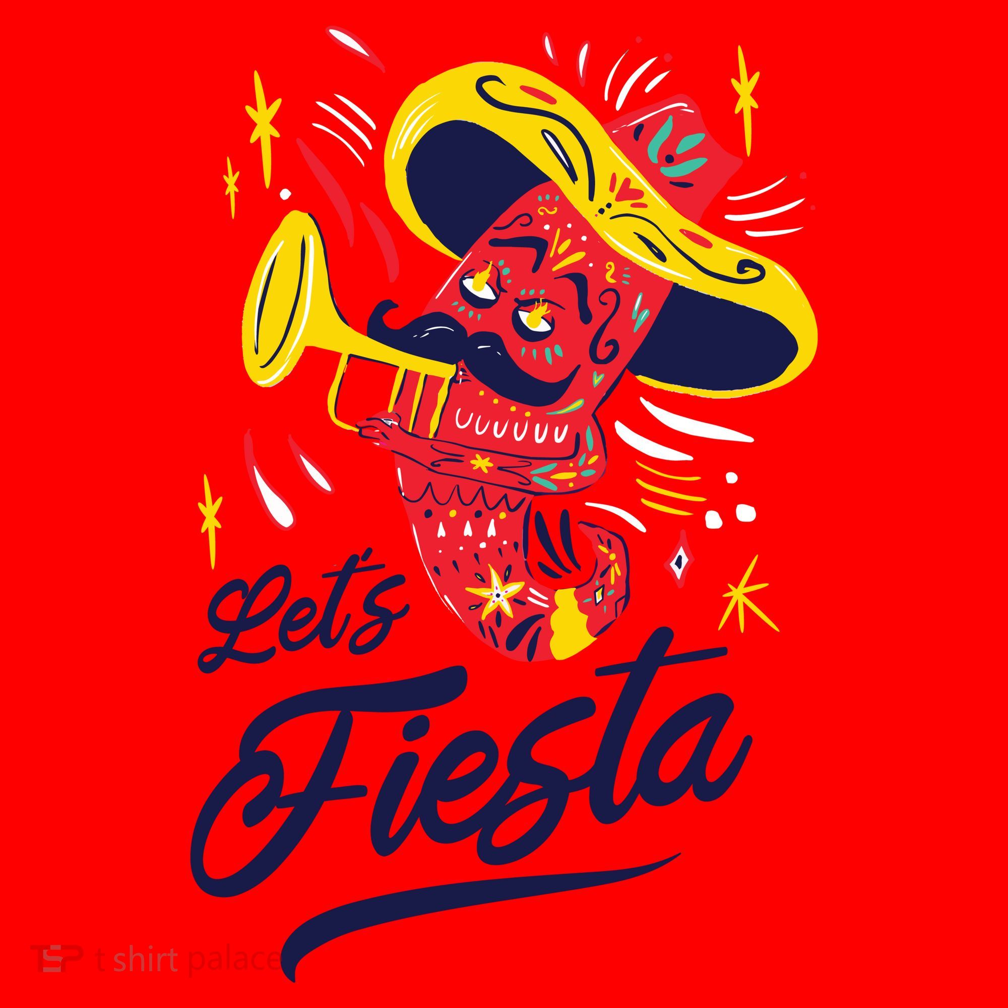 Let's Fiesta Chili Pepper Santa Hat
