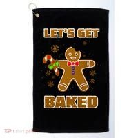 Let's Get Baked Golf Towel thumb 0