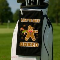 Let's Get Baked Golf Towel thumb 2