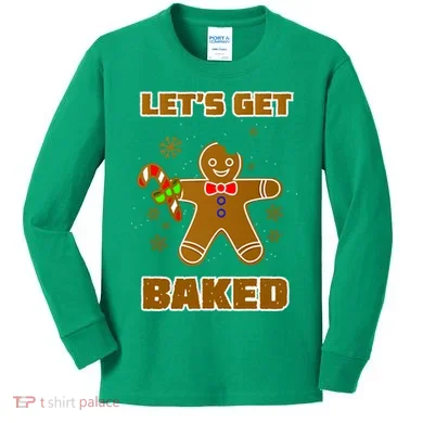 Let's Get Baked Kids Long Sleeve Shirt