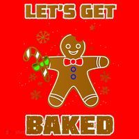 Let's Get Baked Santa Hat thumb 1