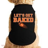 Let's Get Baked Football Cleveland Doggie Tank thumb 0