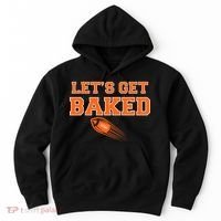 Let's Get Baked Football Cleveland Hoodie thumb 0