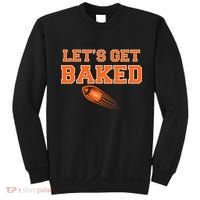 Let's Get Baked Football Cleveland Sweatshirt thumb 0