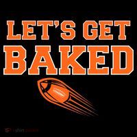 Let's Get Baked Football Cleveland Women's Hoodie thumb 2