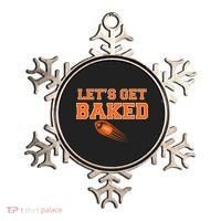 Let's Get Baked Football Cleveland Ornament thumb 0