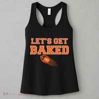 Let's Get Baked Football Cleveland Women's Tank Top thumb 3