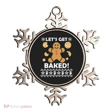 Let's Get Baked Gingerbread Cookie Ugly Christmas Ornament