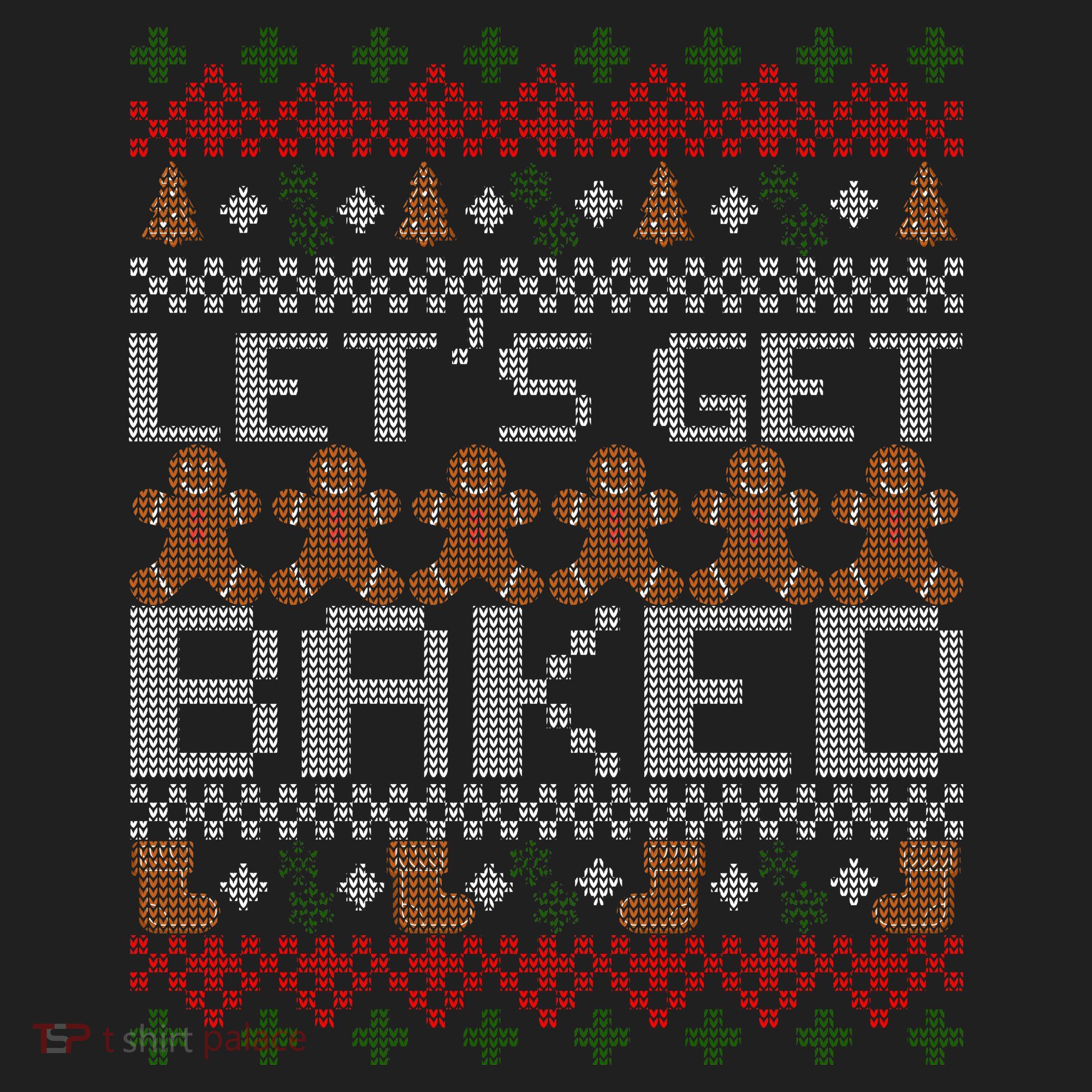 Lets Get Baked Ugly Christmas Sweater Beanie