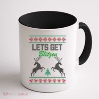 Lets Get Blitzen Coffee Mug thumb 1