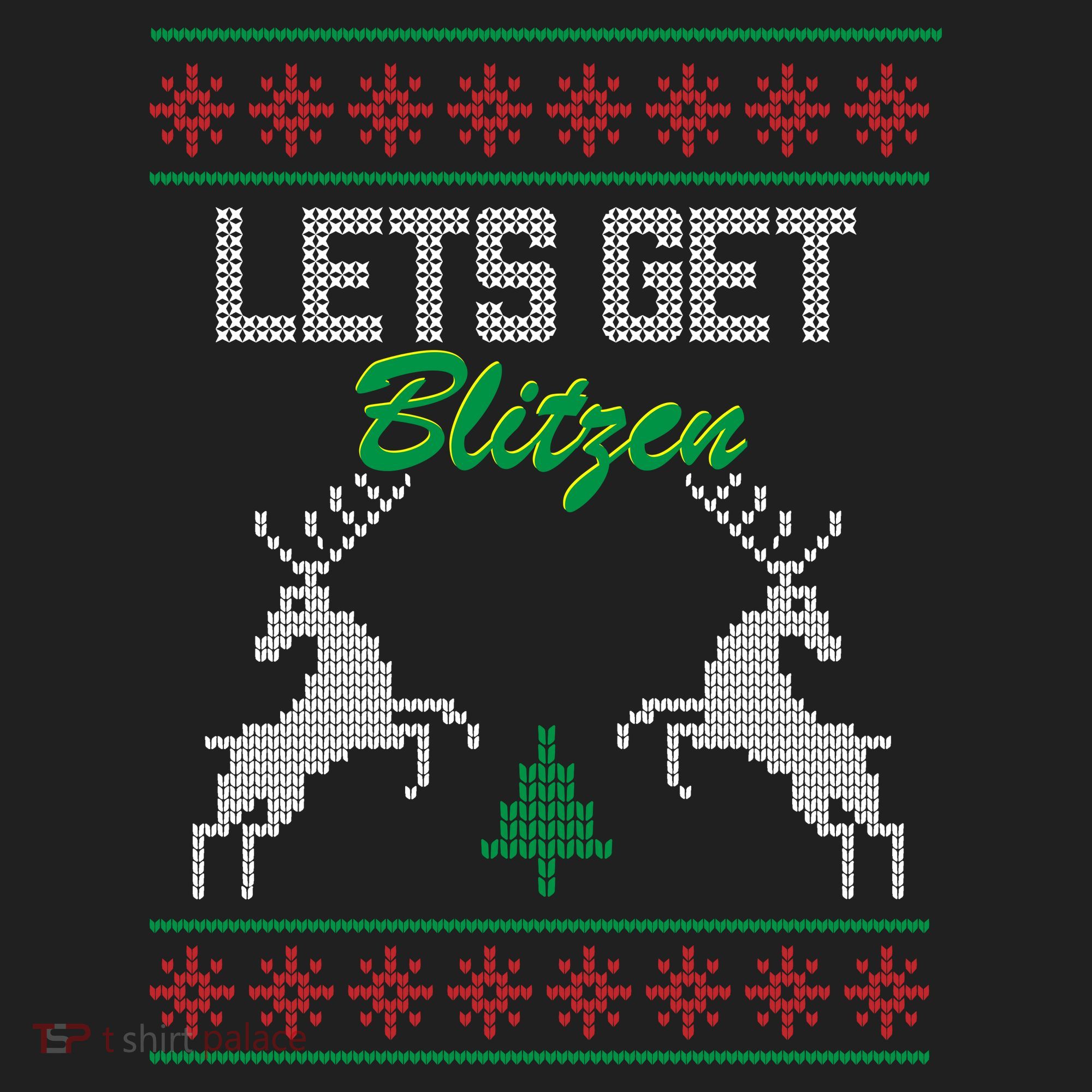 Lets Get Blitzen Tumbler