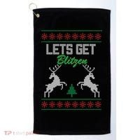 Lets Get Blitzen Golf Towel thumb 0