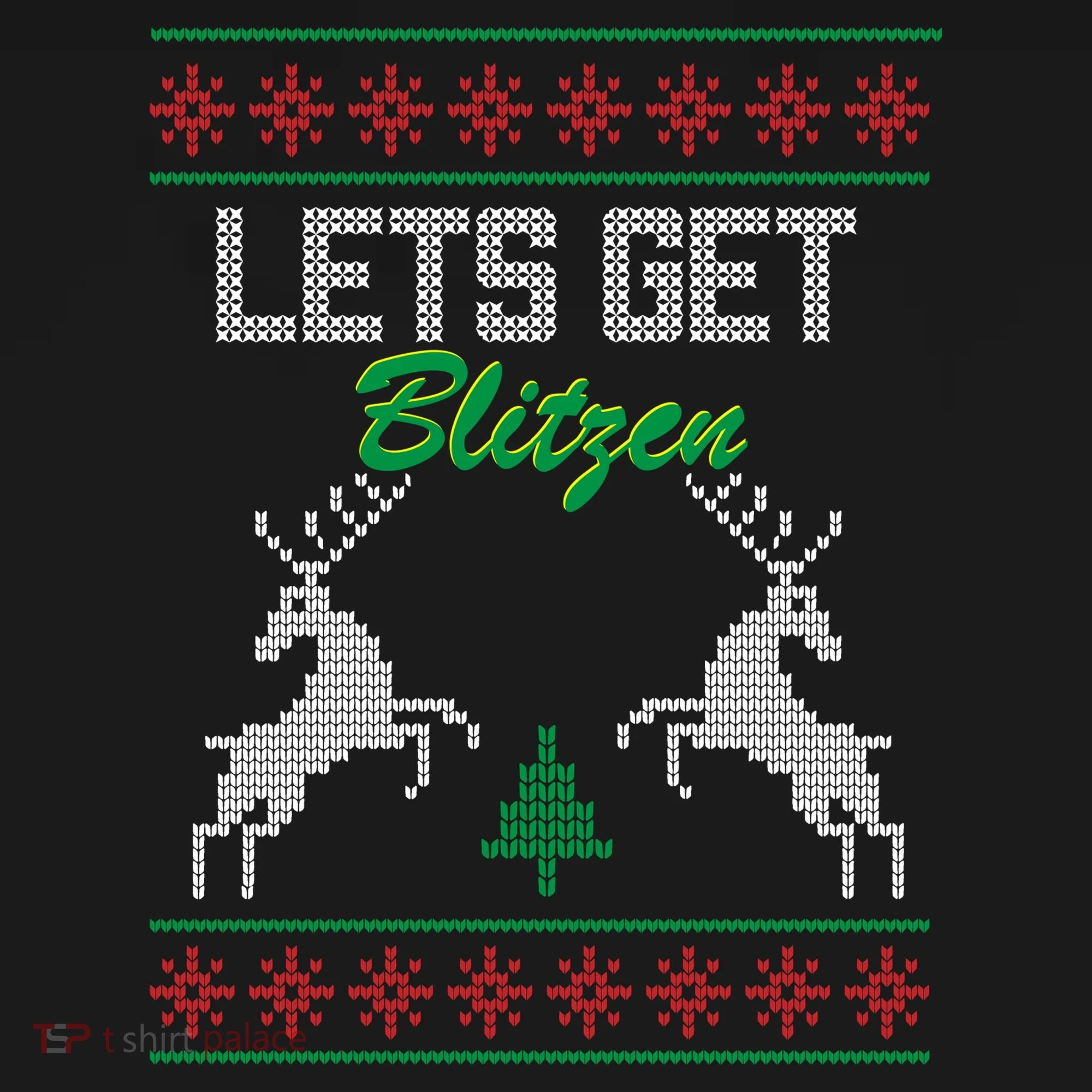 Lets Get Blitzen Tote Bag