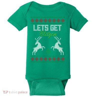 Lets Get Blitzen Baby Bodysuit