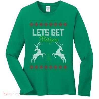 Lets Get Blitzen Women's Long Sleeve Shirt