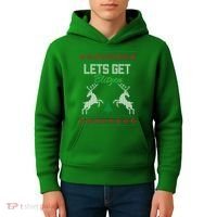 Lets Get Blitzen Kids Hoodie thumb 4